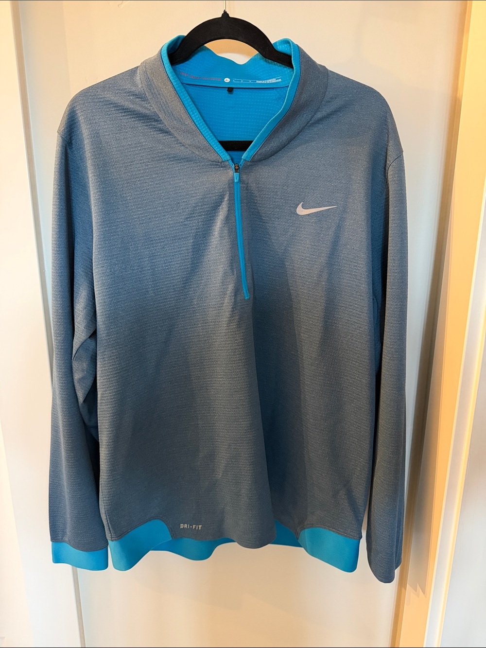 Nike Tiger Woods quarter zip golf long sleeve